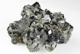 Black Tourmaline (Schorl) Crystal Cluster - Mexico #190544-1